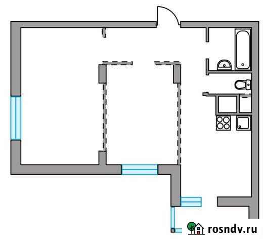 2-комнатная квартира, 54.1 м², 15/23 эт. на продажу в Долгопрудном Долгопрудный - изображение 1