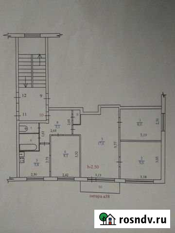 4-комнатная квартира, 58.5 м², 3/5 эт. на продажу в Североуральске Североуральск - изображение 1