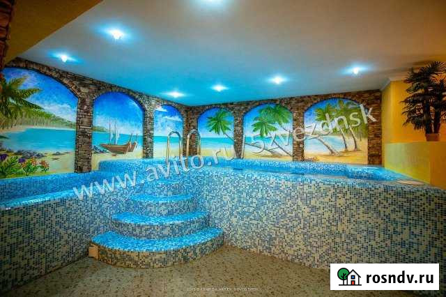 Коттедж 600 м² на участке 6 сот. в аренду посуточно в Новосибирске Новосибирск - изображение 1