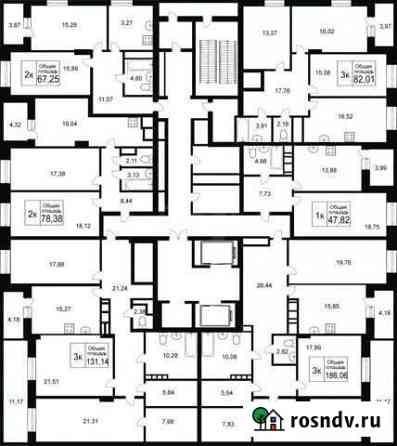 3-комнатная квартира, 131.1 м², 22/22 эт. на продажу в Перми Пермь
