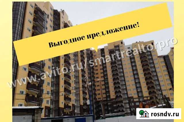 2-комнатная квартира, 60.1 м², 12/17 эт. на продажу в поселке Свердлова Свердлова - изображение 1
