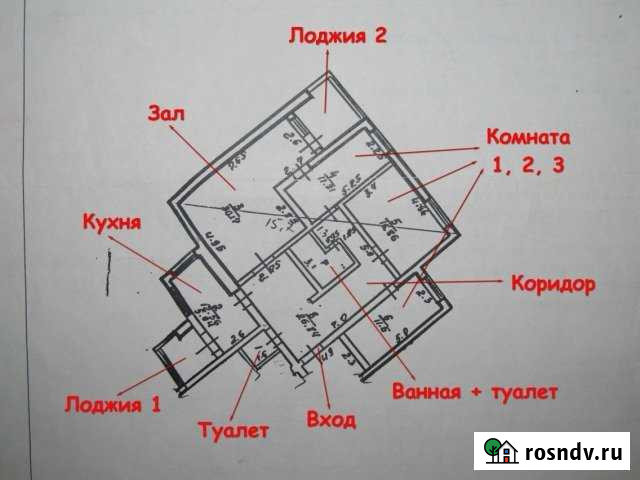 4-комнатная квартира, 122 м², 4/4 эт. на продажу в Старом Осколе Старый Оскол - изображение 1