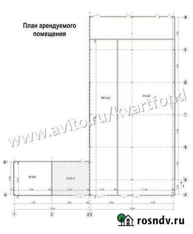 Торговое помещение, 49.5 кв.м. Волгоград - изображение 1