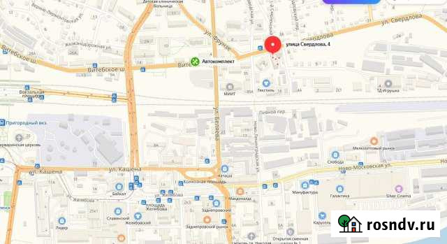 1-комнатная квартира, 41 м², 7/10 эт. в аренду на длительный срок в Смоленске Смоленск - изображение 1