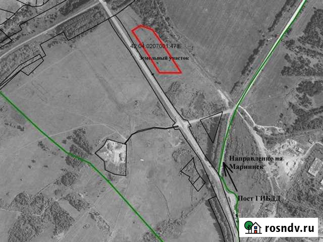 Участок промназначения 300 сот. на продажу в Кемерово Кемерово - изображение 1