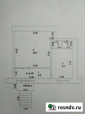 Помещение свободного назначения, 34.3 кв.м. Октябрьский - изображение 1