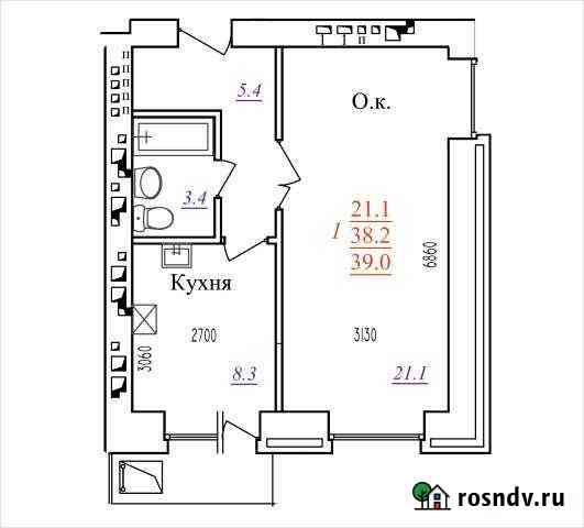 1-комнатная квартира, 38.6 м², 9/10 эт. на продажу в Новоалтайске Новоалтайск