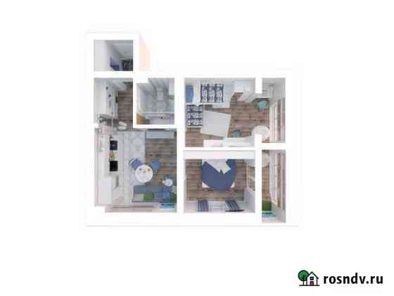 3-комнатная квартира, 55.7 м², 5/18 эт. на продажу в Иркутске Иркутск