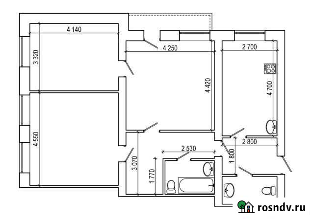 3-комнатная квартира, 90 м², 1/5 эт. на продажу в Ухте Ухта - изображение 1