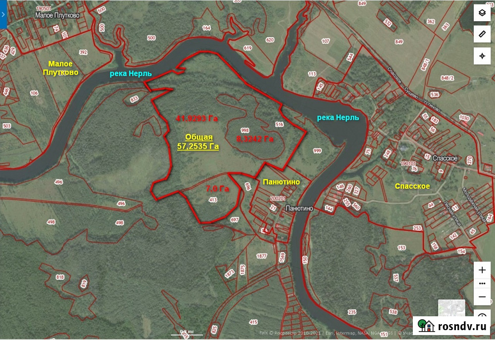 Участок ИЖС 5725.35 сот. на продажу в Калязине Калязин - изображение 2