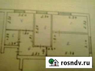 3-комнатная квартира, 54.9 м², 3/3 эт. на продажу в Туринской Слободе Туринская Слобода - изображение 1