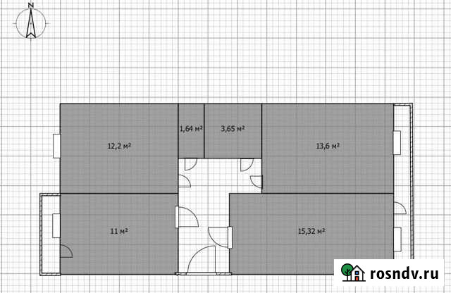 3-комнатная квартира, 63 м², 4/5 эт. на продажу в Алагире Алагир - изображение 1
