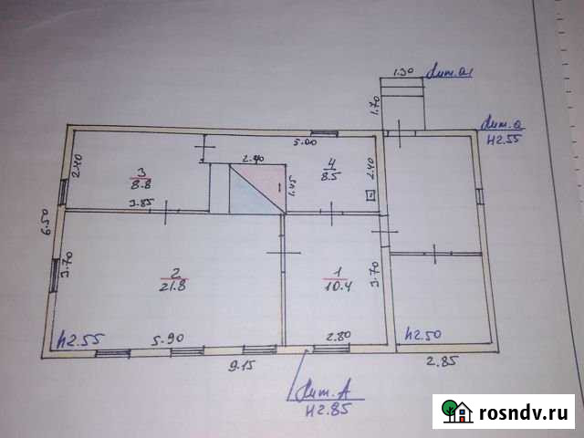 Дом 49 м² на участке 8 сот. на продажу в Невеле Невель - изображение 1