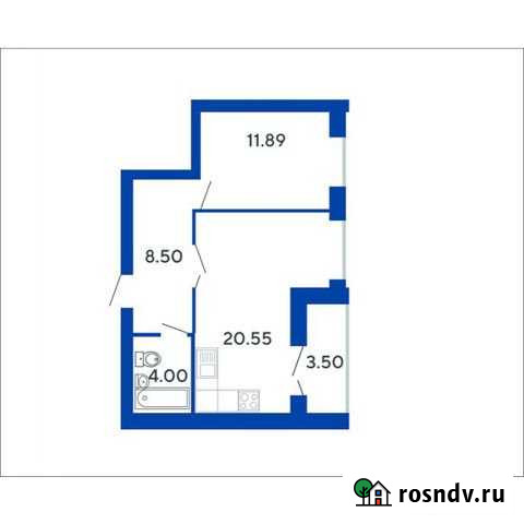 1-комнатная квартира, 46.7 м², 1/9 эт. на продажу в Стерлитамаке Стерлитамак - изображение 1