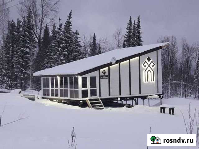 Коттедж 115 м² на участке 12 сот. в аренду посуточно в Шерегеше Шерегеш - изображение 1