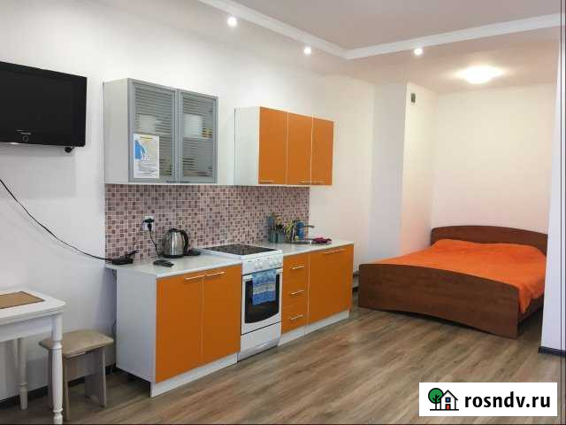 Квартира-студия, 30 м², 13/18 эт. в аренду посуточно в Улан-Удэ Улан-Удэ - изображение 1