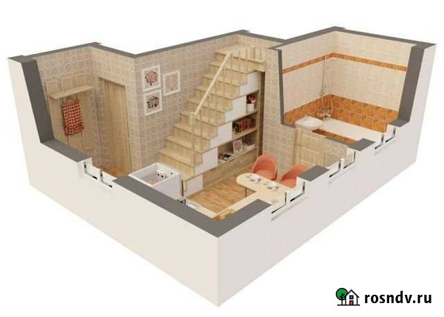 2-комнатная квартира, 38 м², 2/3 эт. на продажу в Электроугли Электроугли - изображение 1