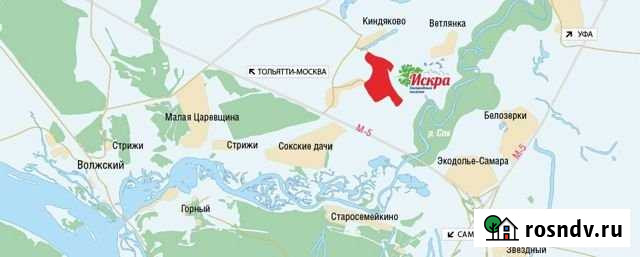 Участок ИЖС 10 сот. на продажу в Мирном Самарской области Мирный - изображение 1