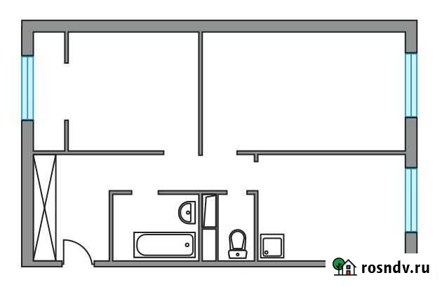 2-комнатная квартира, 57.2 м², 3/8 эт. на продажу в Красногорске Московской области Красногорск - изображение 1