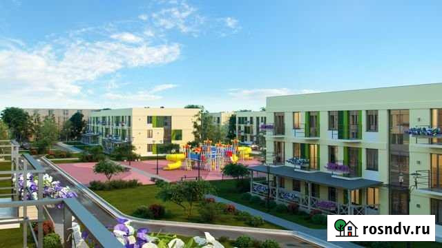 Квартира-студия, 28 м², 2/3 эт. на продажу в Дубровке Ленинградской области Дубровка - изображение 1