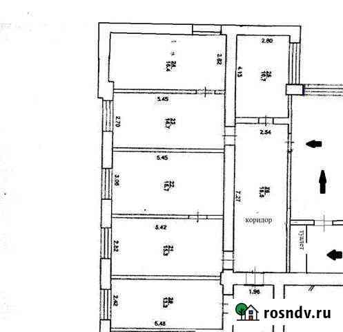 Офисное помещение, 120 кв.м. Стерлитамак