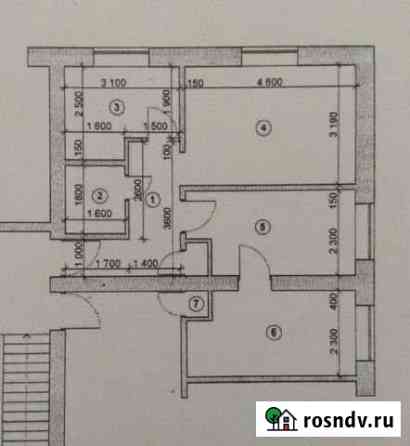 3-комнатная квартира, 53 м², 2/2 эт. на продажу в Елани Елань