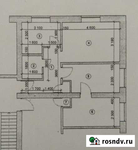 3-комнатная квартира, 53 м², 2/2 эт. на продажу в Елани Елань - изображение 1