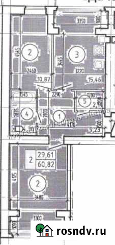 2-комнатная квартира, 61 м², 3/8 эт. на продажу в Таганроге Таганрог - изображение 1