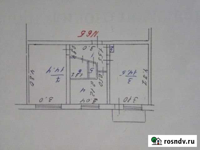 2-комнатная квартира, 44 м², 2/5 эт. на продажу в Ухте Ухта - изображение 1