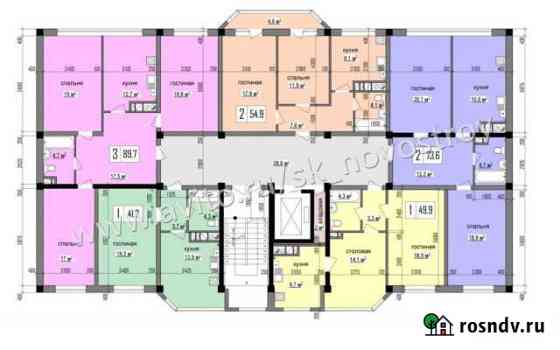 2-комнатная квартира, 73.6 м², 7/10 эт. на продажу в Нальчике Нальчик