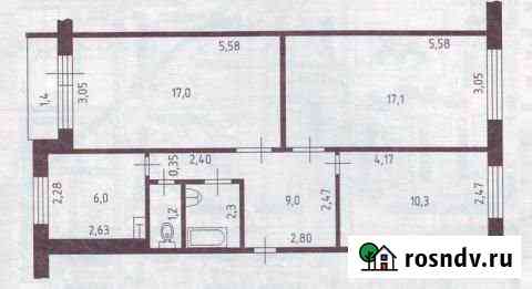 Комната 17 м² в 3-ком. кв., 3/5 эт. на продажу в Тольятти Тольятти