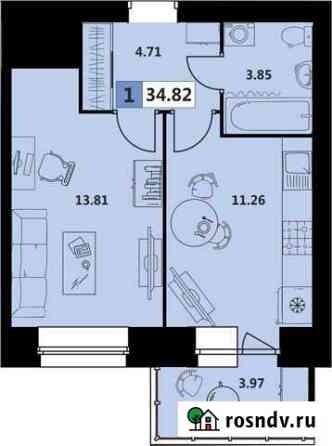 1-комнатная квартира, 35 м², 2/5 эт. на продажу в Северодвинске Северодвинск