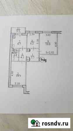 3-комнатная квартира, 64 м², 3/5 эт. на продажу в Биробиджане Биробиджан