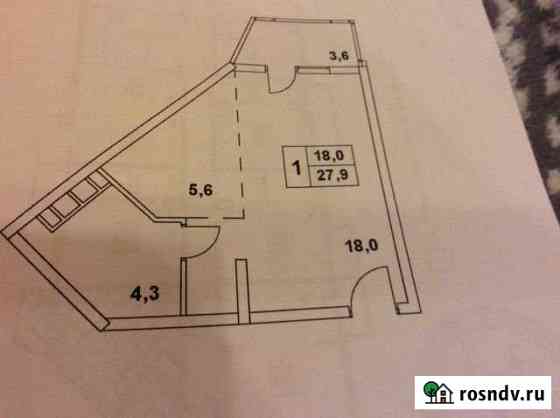 Квартира-студия, 27.9 м², 6/8 эт. на продажу в Анапе Анапа