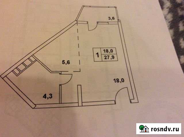 Квартира-студия, 27.9 м², 6/8 эт. на продажу в Анапе Анапа - изображение 1