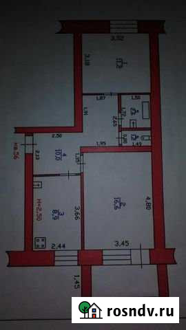 2-комнатная квартира, 50 м², 5/5 эт. на продажу в Шадринске Шадринск - изображение 1