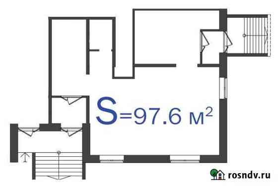 Помещение свободного назначения, 97.6 кв.м. Старая
