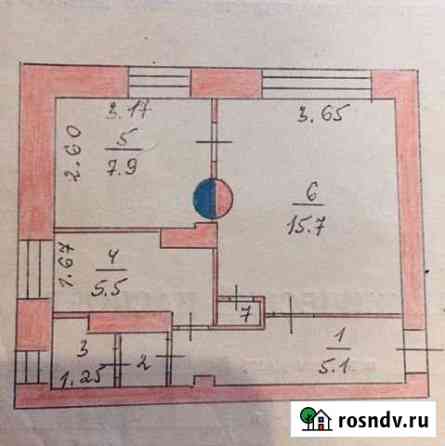 2-комнатная квартира, 37.9 м², 1/2 эт. на продажу в Чудово Чудово