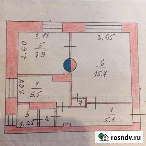 2-комнатная квартира, 37.9 м², 1/2 эт. на продажу в Чудово Чудово - изображение 1