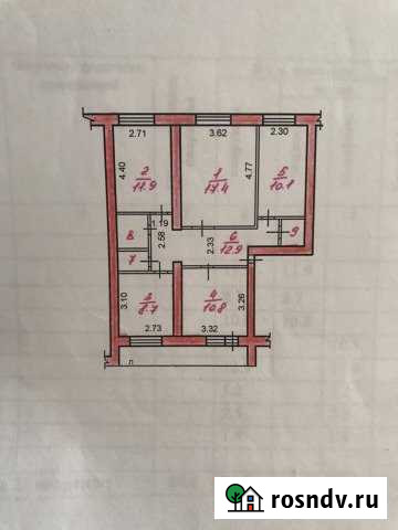 4-комнатная квартира, 80.1 м², 1/5 эт. на продажу в Оршанке Оршанка - изображение 1