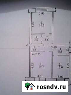 2-комнатная квартира, 69 м², 4/5 эт. на продажу в Биробиджане Биробиджан - изображение 1