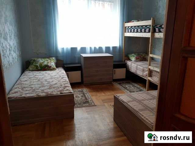 Комната 18 м² в 3-ком. кв., 1/1 эт. в аренду посуточно в Краснодаре Краснодар - изображение 1