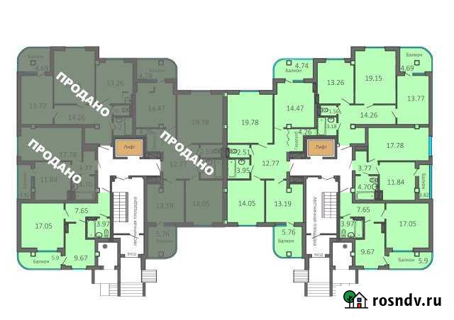 Офисное помещение, от 40 до 90 кв.м. Волгодонск - изображение 1