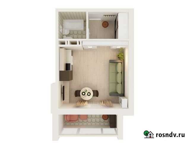 Квартира-студия, 25.9 м², 1/17 эт. на продажу в Челябинске Челябинск - изображение 1