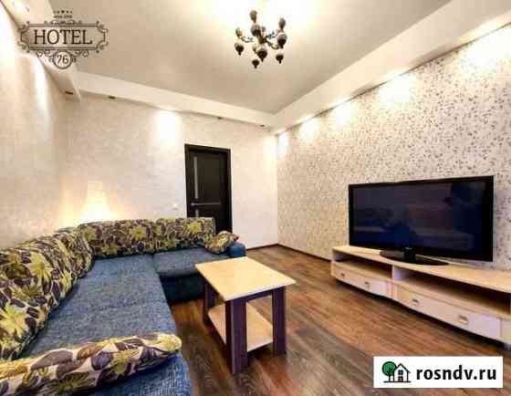 2-комнатная квартира, 60 м², 4/4 эт. в аренду посуточно в Ярославле Ярославль