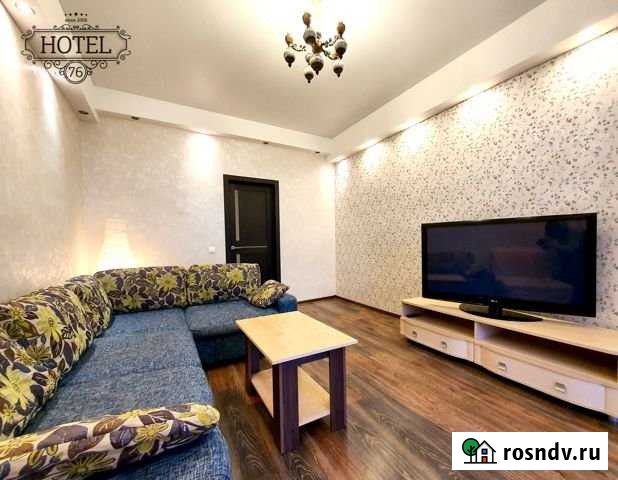 2-комнатная квартира, 60 м², 4/4 эт. в аренду посуточно в Ярославле Ярославль - изображение 1