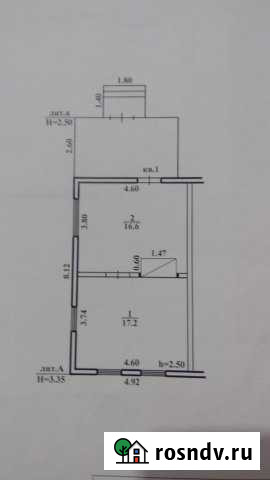 1-комнатная квартира, 34 м², 1/1 эт. на продажу в Барабинске Барабинск - изображение 1