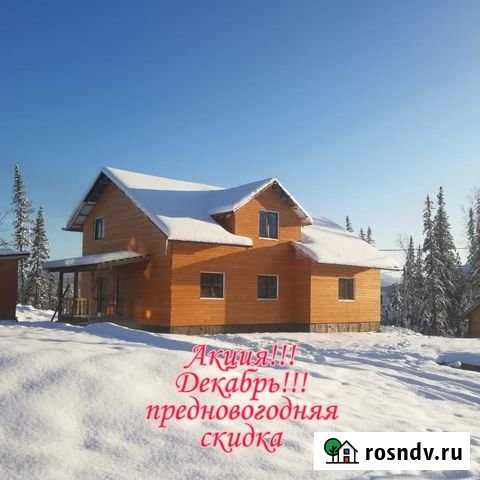 Коттедж 100 м² на участке 12 сот. в аренду посуточно в Шерегеше Шерегеш - изображение 1