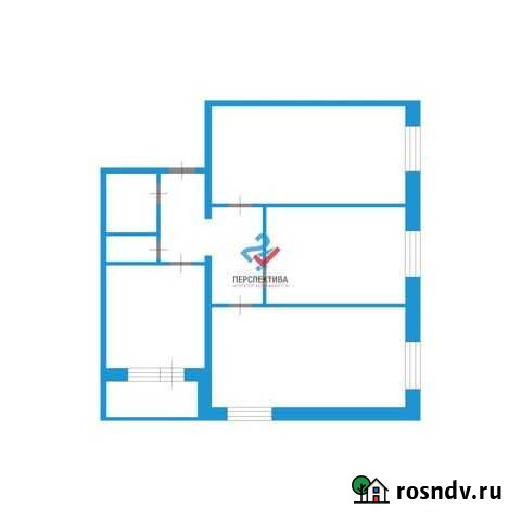 Комната 18.7 м² в 4-ком. кв., 4/5 эт. на продажу в Благовещенске Амурской области Благовещенск - изображение 1