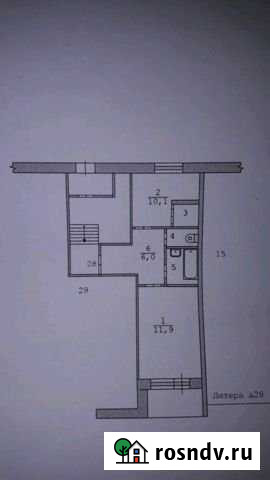 1-комнатная квартира, 33 м², 1/5 эт. на продажу в Туринске Туринск - изображение 1